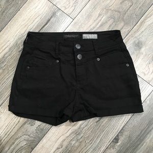 High waisted shorty shorts
